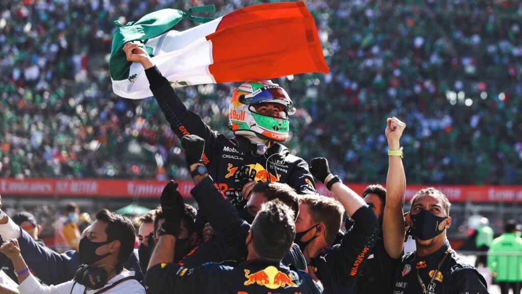 checo podium mexico