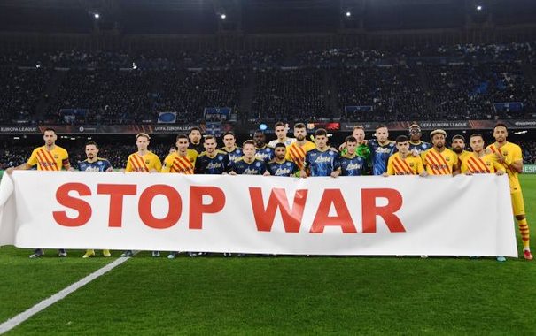 El deporte se une en contra de la guerra entre Rusia y Ucrania