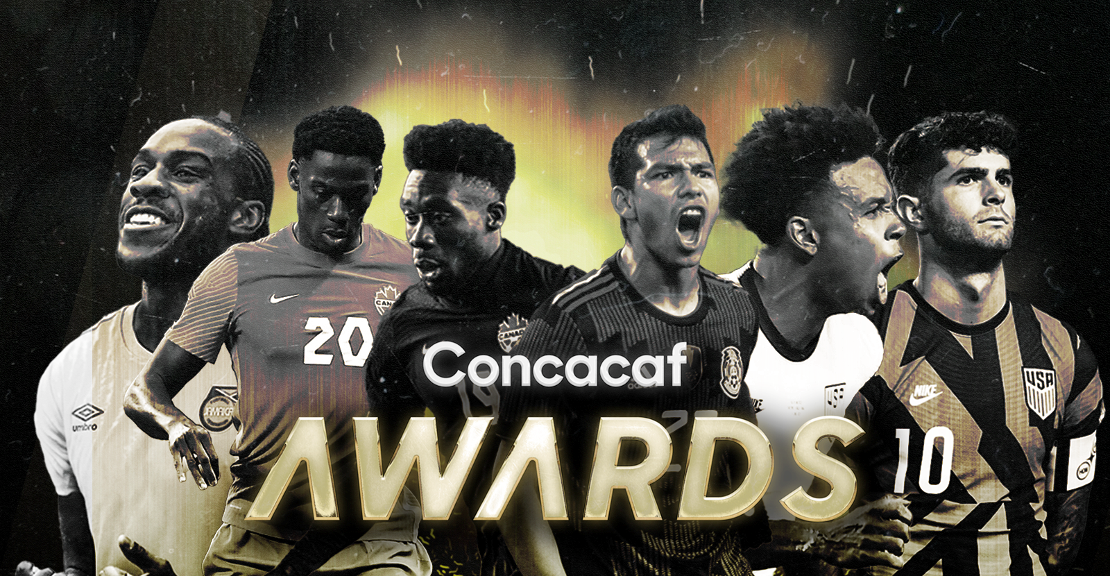 Domina Canadá en nominaciones a Premios Jugador y Jugadora del Año 2021 de la Concacaf