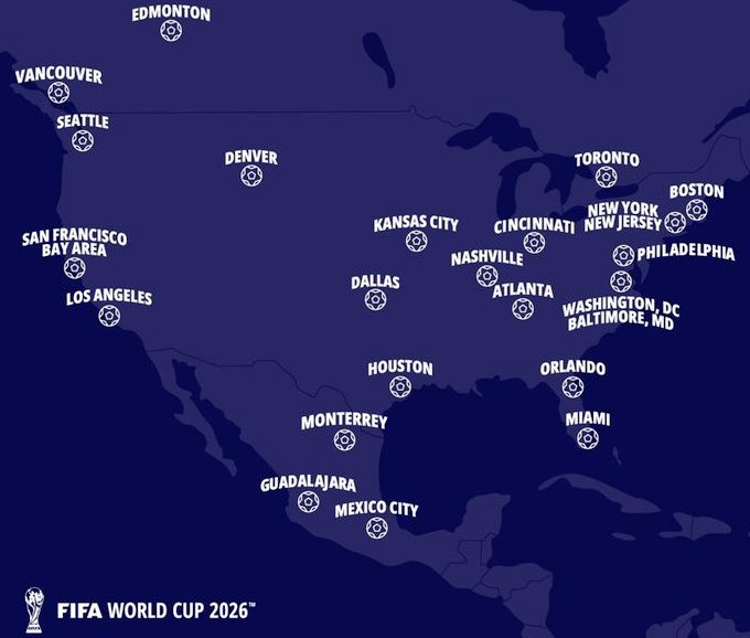 FIFA confirma a CDMX, Guadalajara y Monterrey como ciudades sede del Mundial 2026