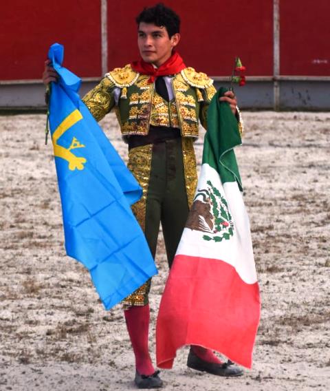 Como matador, el moreliano Isaac Fonseca ha cortado siete orejas en dos festejos en España