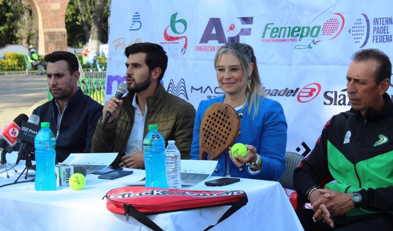 Presentan 2º Torneo Estatal de Pádel Michoacán 2023