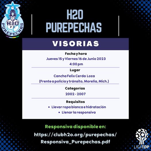 Con visorias arranca nueva temporada H20 Purépechas FC