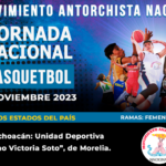Participará Michoacán en la Primera Jornada Nacional de Básquetbol antorchista