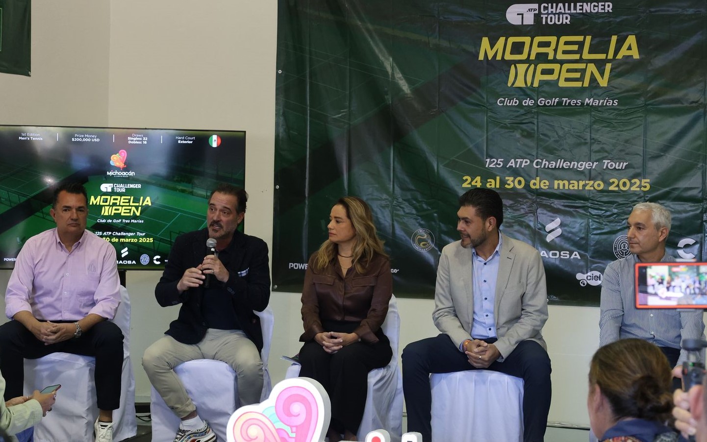 Morelia será epicentro del tenis mundial con el Open Challenger Tour 125