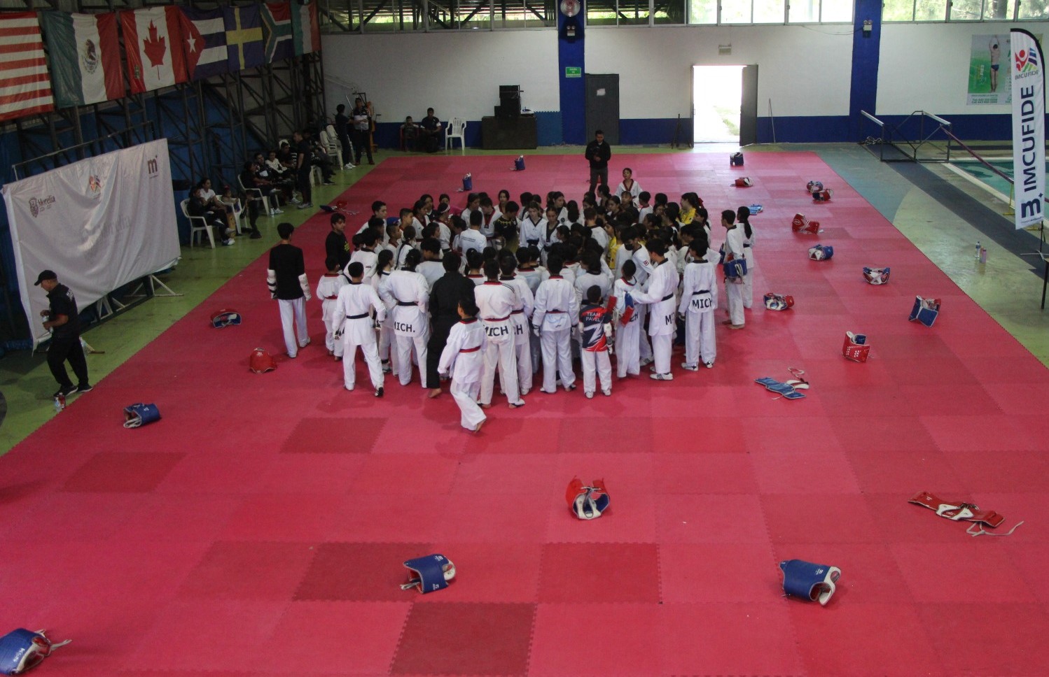 Gobierno de Morelia respalda Campamento de la Unión Michoacana de Taekwondo