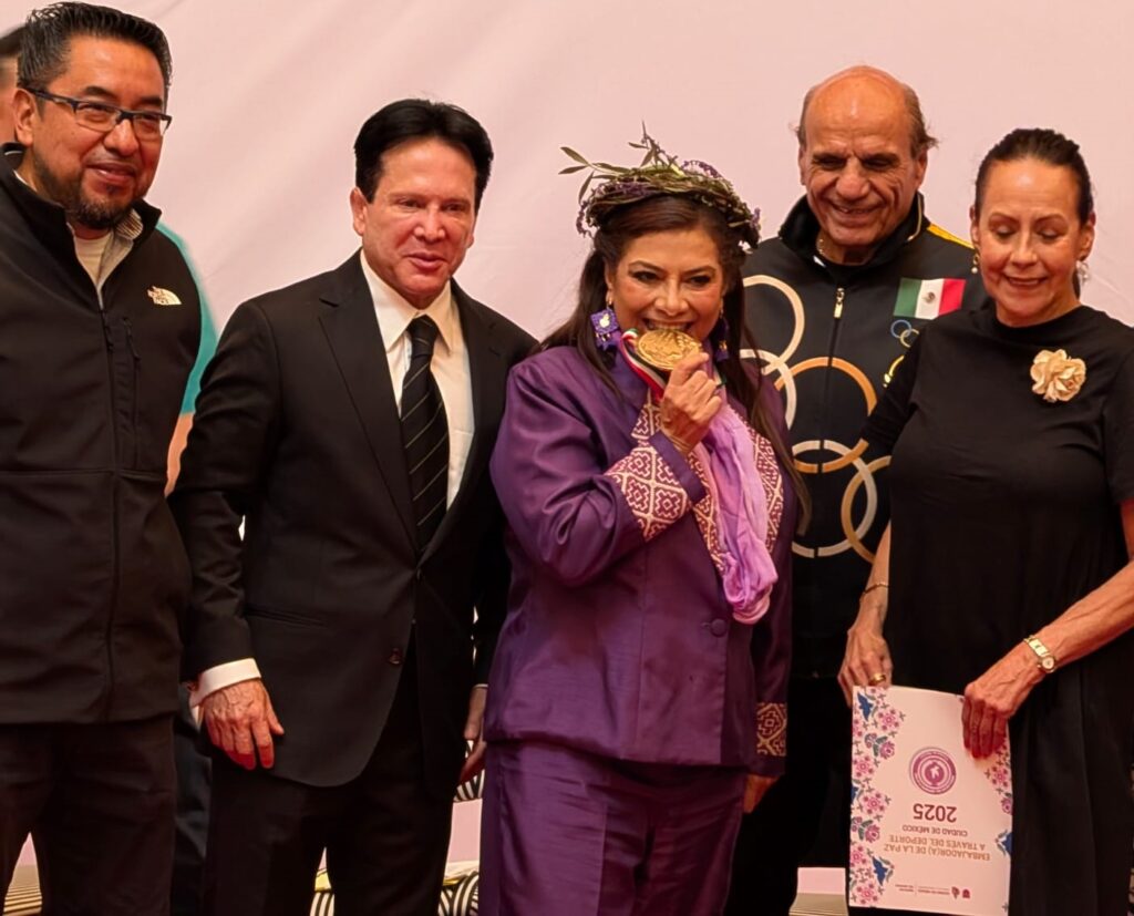 Conmemoran el 57 aniversario de los Juegos Olímpicos de México 1968