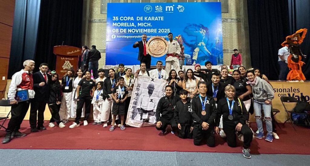 Yushikan América, campeón de la 35° Copa de Karate Morelia 2025