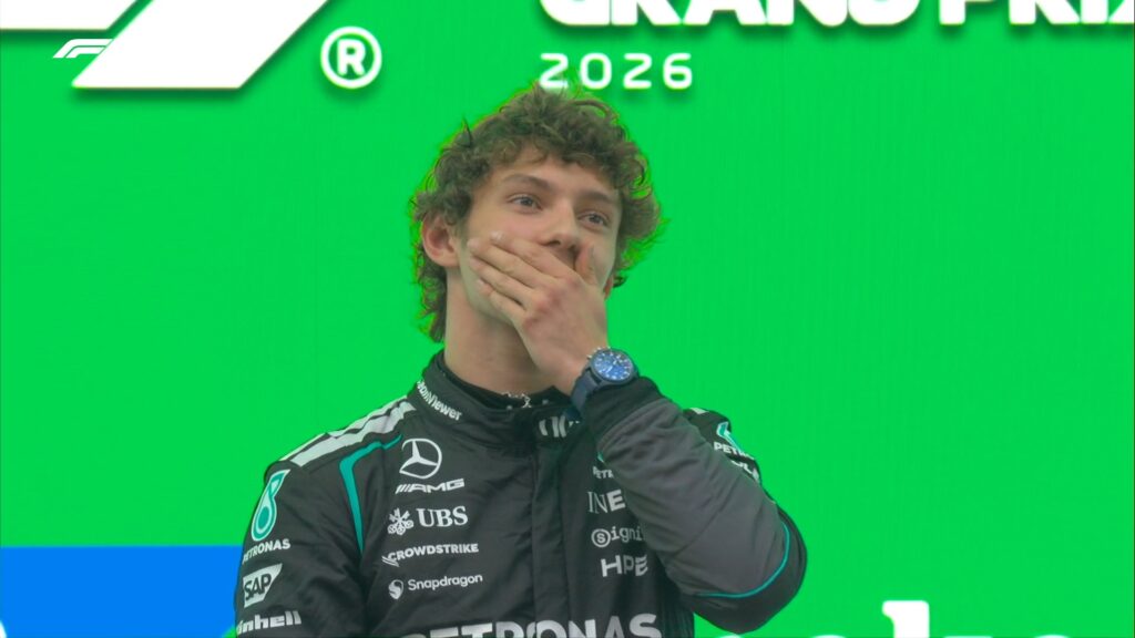 Mercedes hace el 1-2 con Kimi Antonelli y George Russell en el Gran Premio de China 2026