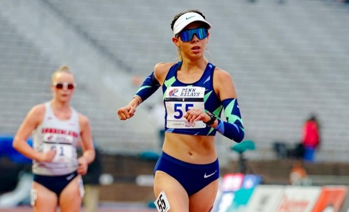 Alegna González gana medalla de oro en el Penn Relays de Filadelfia