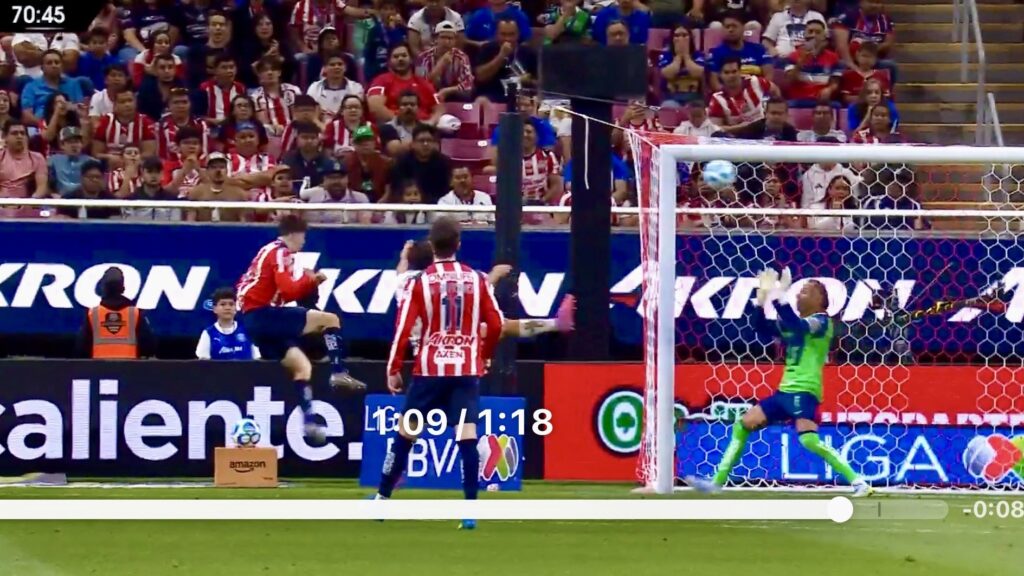 ‘La Hormiga’ González le da angustioso empate a Chivas ante Pumas