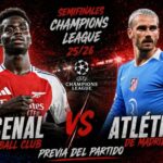 Arsenal y Atlético de Madrid definen pase a la Final de la Champions League