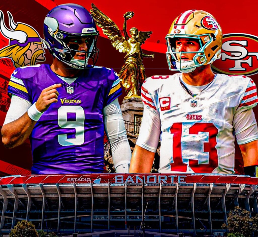 La NFL confirma el rival de San Francisco 49ers en México: Minnesota Vikings