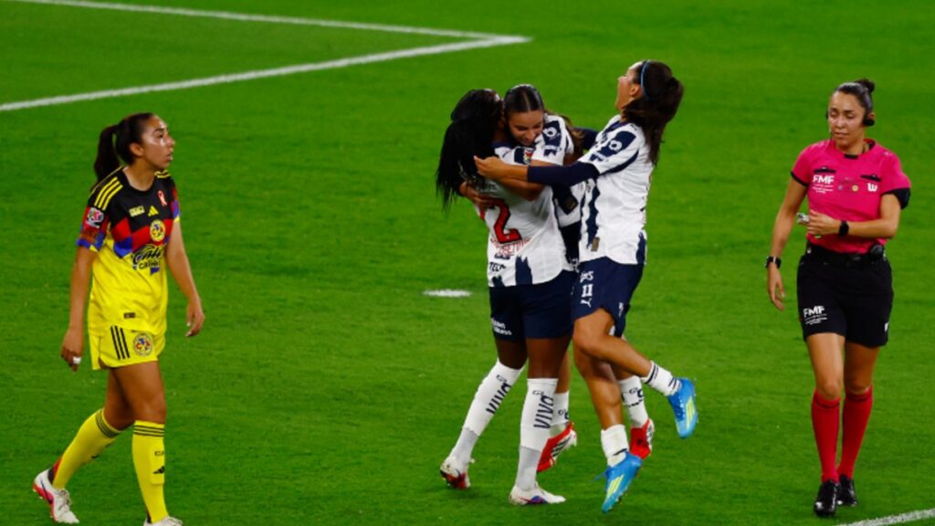 Monterrey logra mínima ventaja sobre el América en la Final de la Liga MX Femenil