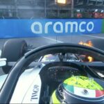 Checo Pérez sufre incidente durante la FP2 en el Gran Premio de Mónaco