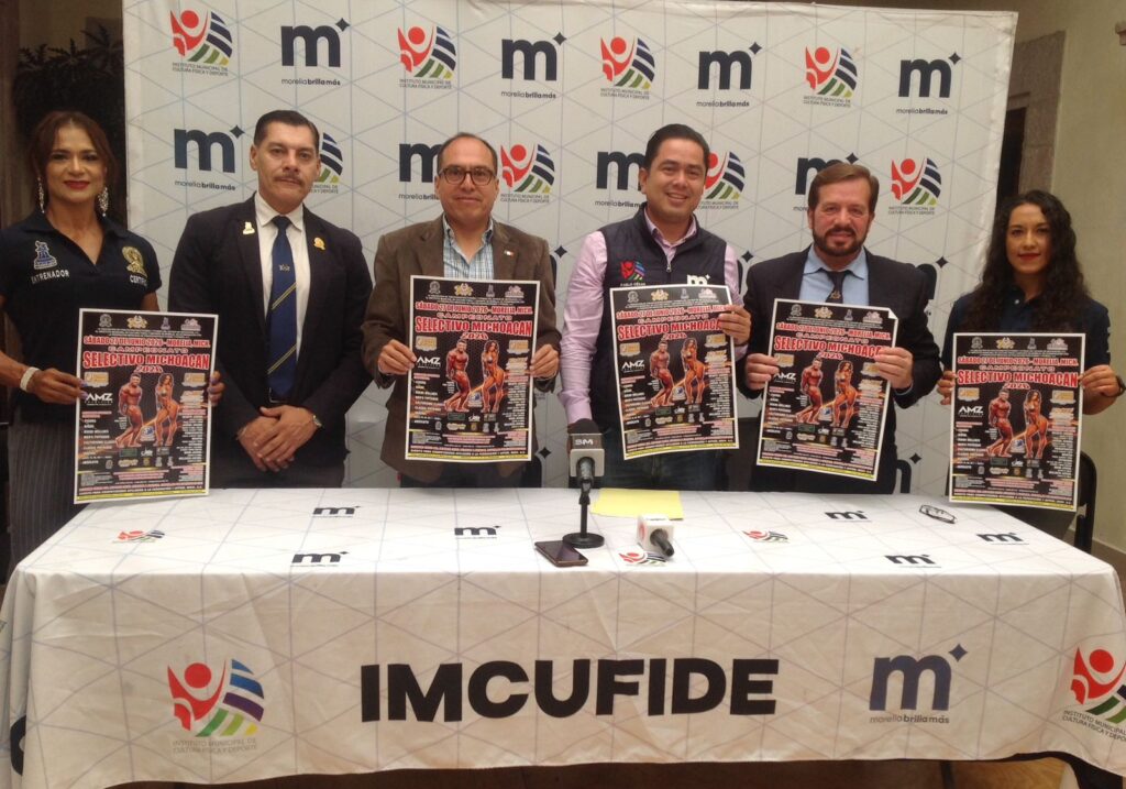Todo listo para mostrar el músculo en el Campeonato Selectivo de Físicoconstructivismo Michoacán 2026