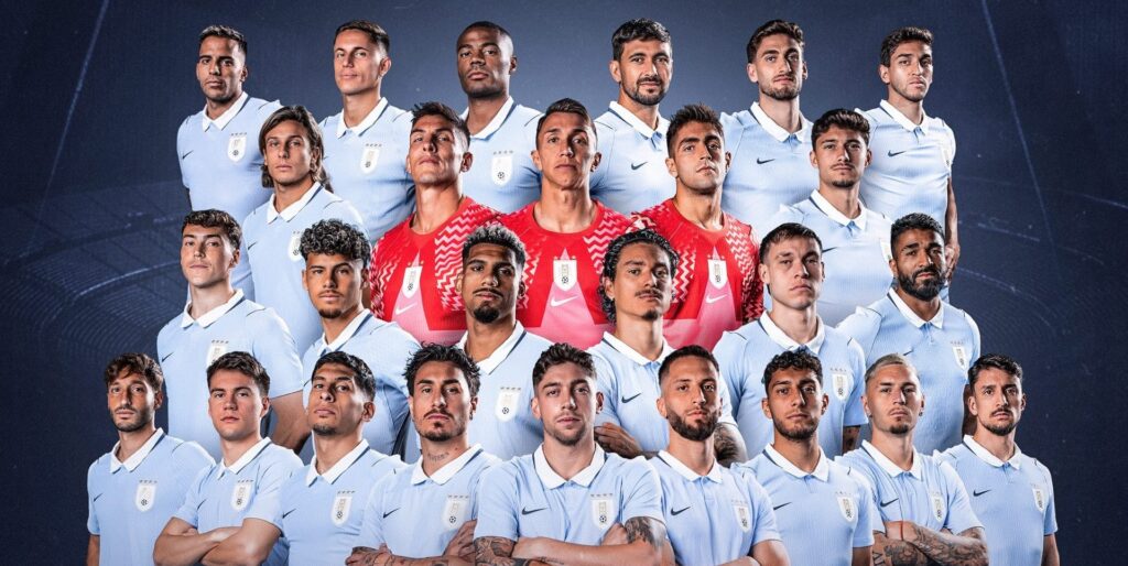 Uruguay presentó su lista para la Copa del Mundo 2026