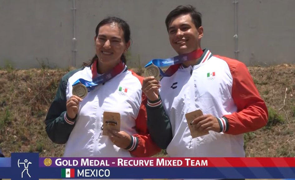 El tiro con arco le otorga tres medallas más de oro a México en los Juegos Centroamericanos y del Caribe Santo Domingo 2026