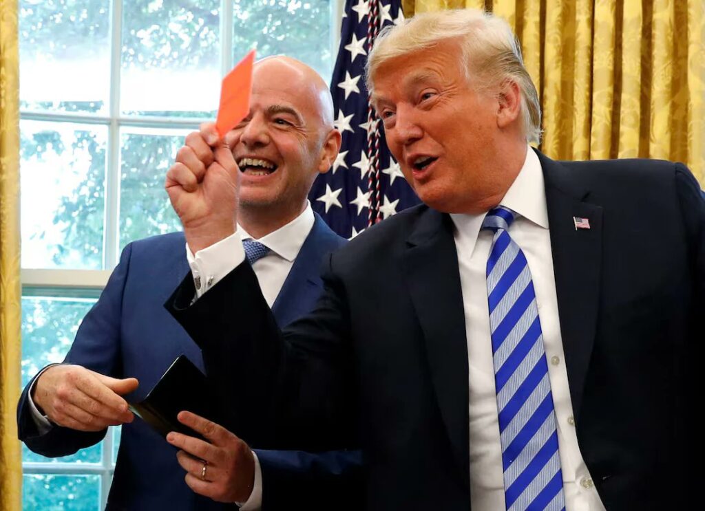 Gianni Infantino se defiende sobre el caso Balogun