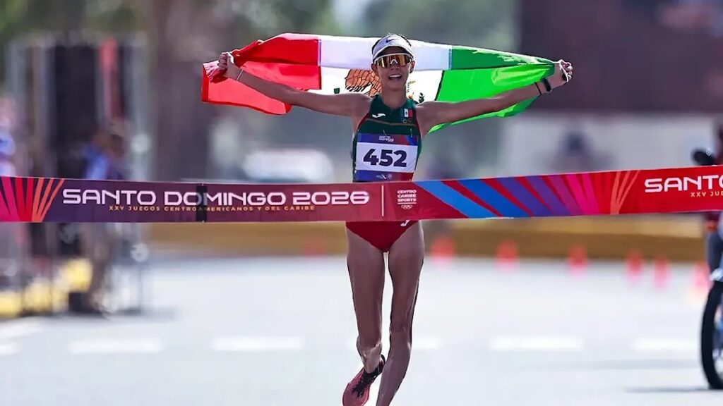 México domina la marcha en los Juegos Centroamericanos y del Caribe Santo Domingo 2026