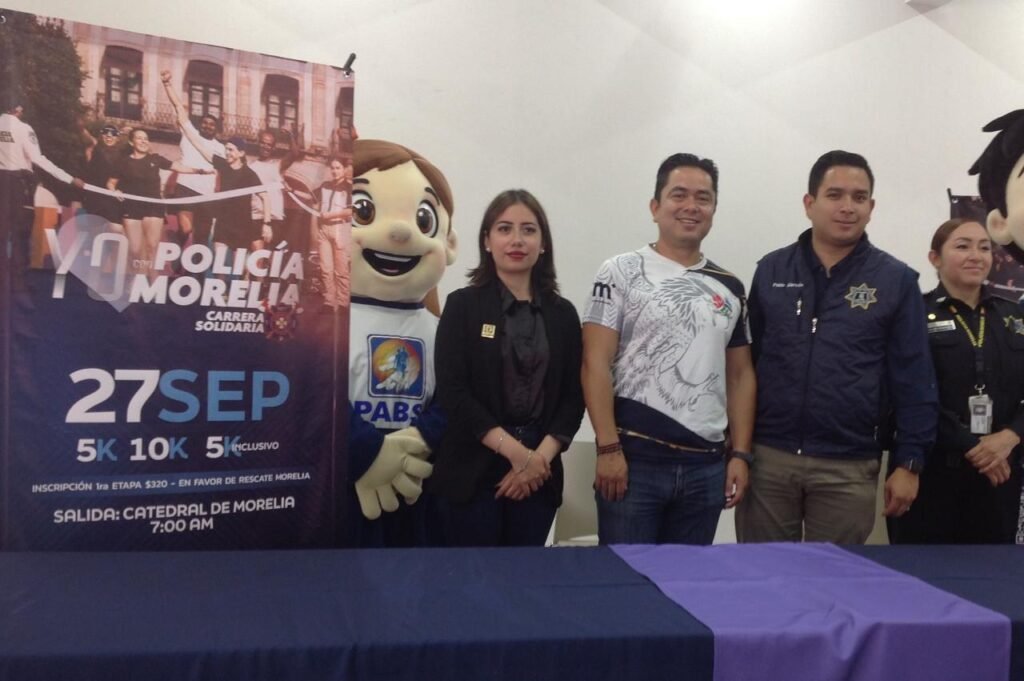 Será con causa la 1ª Carrera Atlética Solidaria Yo con Policía Morelia