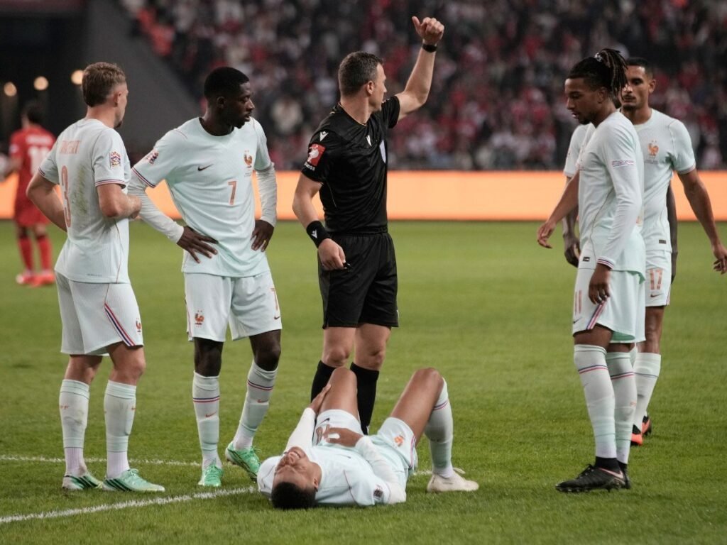 Se encienden las alarmas en el Real Madrid: Mbappé deja a Francia por una lesión tras marcar gol ante Turquía