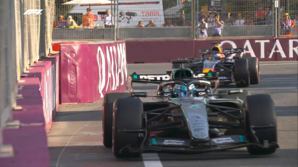 Russell conquistó su octava victoria en la F1 al ganar el Gran Premio de Azerbaiyán