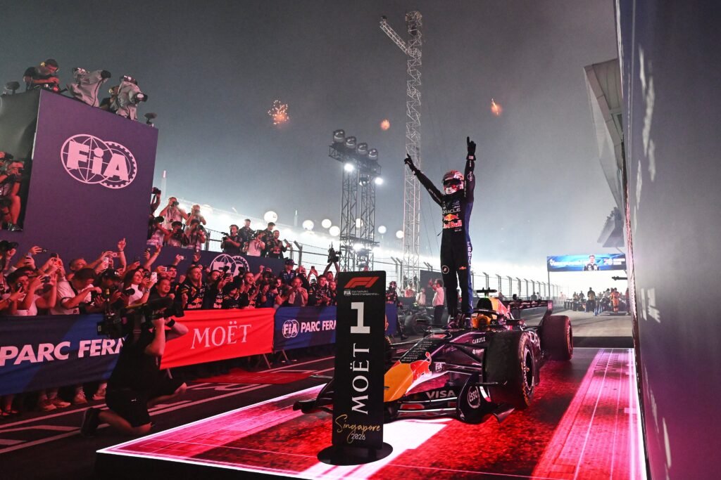 Max Verstappen arrasó al conquistar de punta a punta el Gran Premio de Singapur