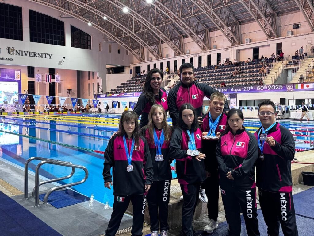 México presente en el Campeonato Mundial de Natación para Personas con Síndrome de Down 2026